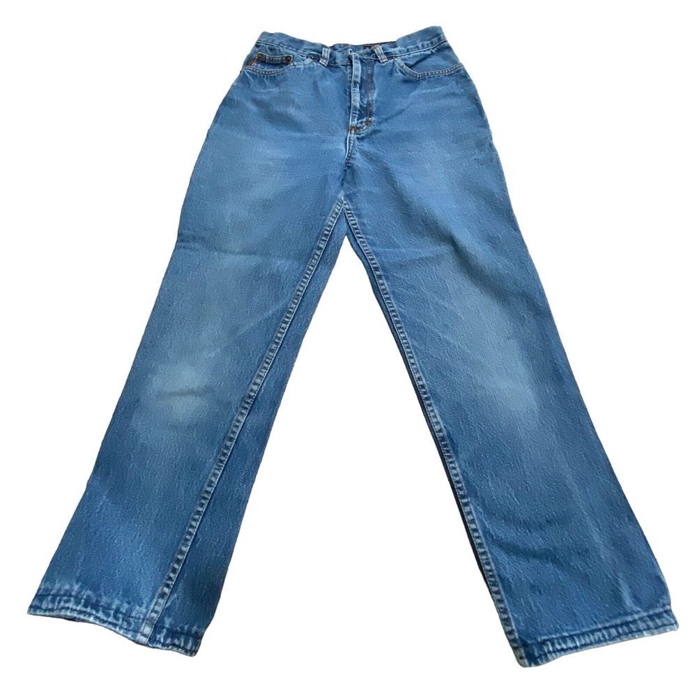 Ralph Lauren Blue Jeans Tag Size 30 (26x25.5) High Rise Straight Classic Hemmed
